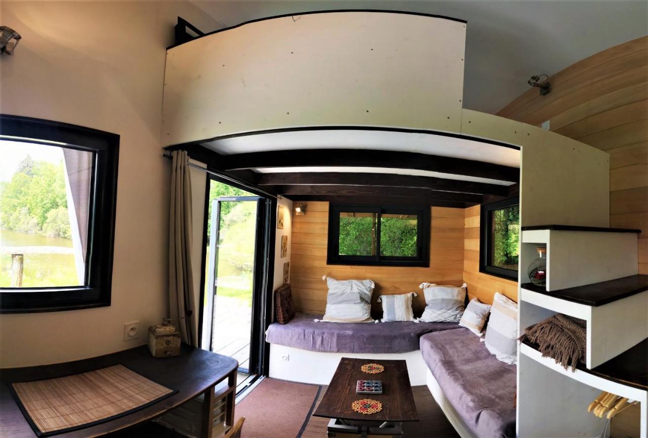 La Tiny House Terra Nostra Leilighet Saint-Bazile Eksteriør bilde