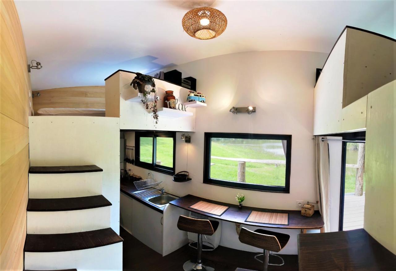 La Tiny House Terra Nostra Leilighet Saint-Bazile Eksteriør bilde
