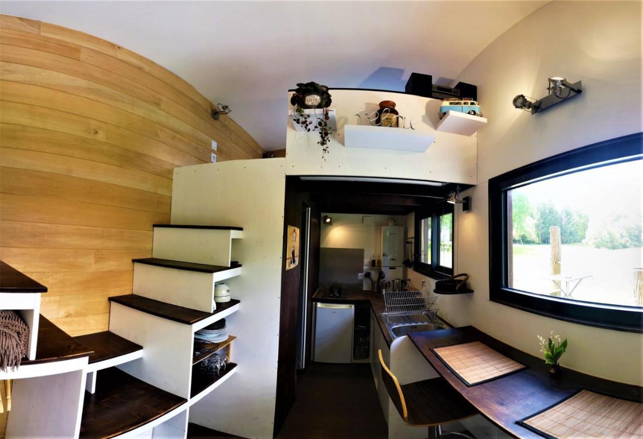 La Tiny House Terra Nostra Leilighet Saint-Bazile Eksteriør bilde